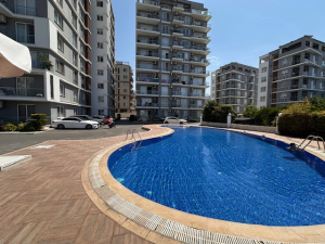 Girne / Deniz manzaralı 2+1 KAVANİUM Havuzlu rezidans
