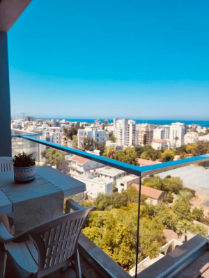 Girne / Deniz manzaralı 2+1 KAVANİUM Havuzlu rezidans