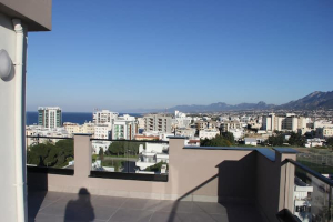 Girne / Deniz Manzaralı Penthouse Rezidans 2+1 daire
